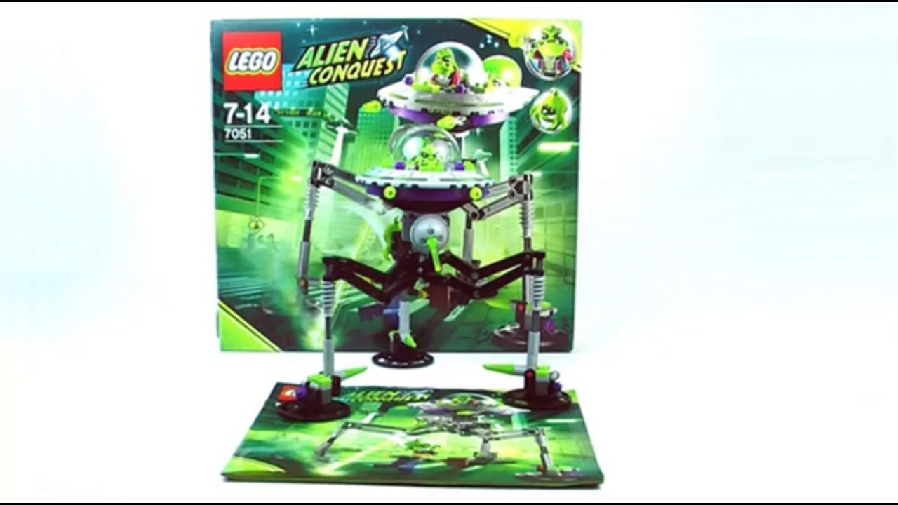 Building LEGO® Tripod Invader – (7051) – Klokriechers' Creations