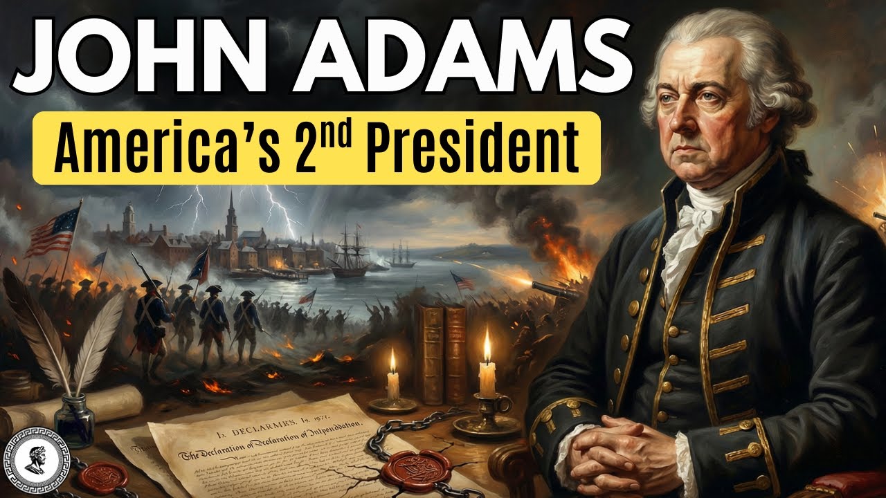 John Adams – 2nd President of the United States | A Documentary to Fall Asleep To