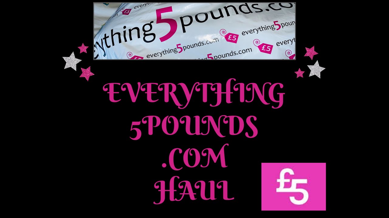 EVERYTHING5POUNDS.COM HAUL 5| tazwells12