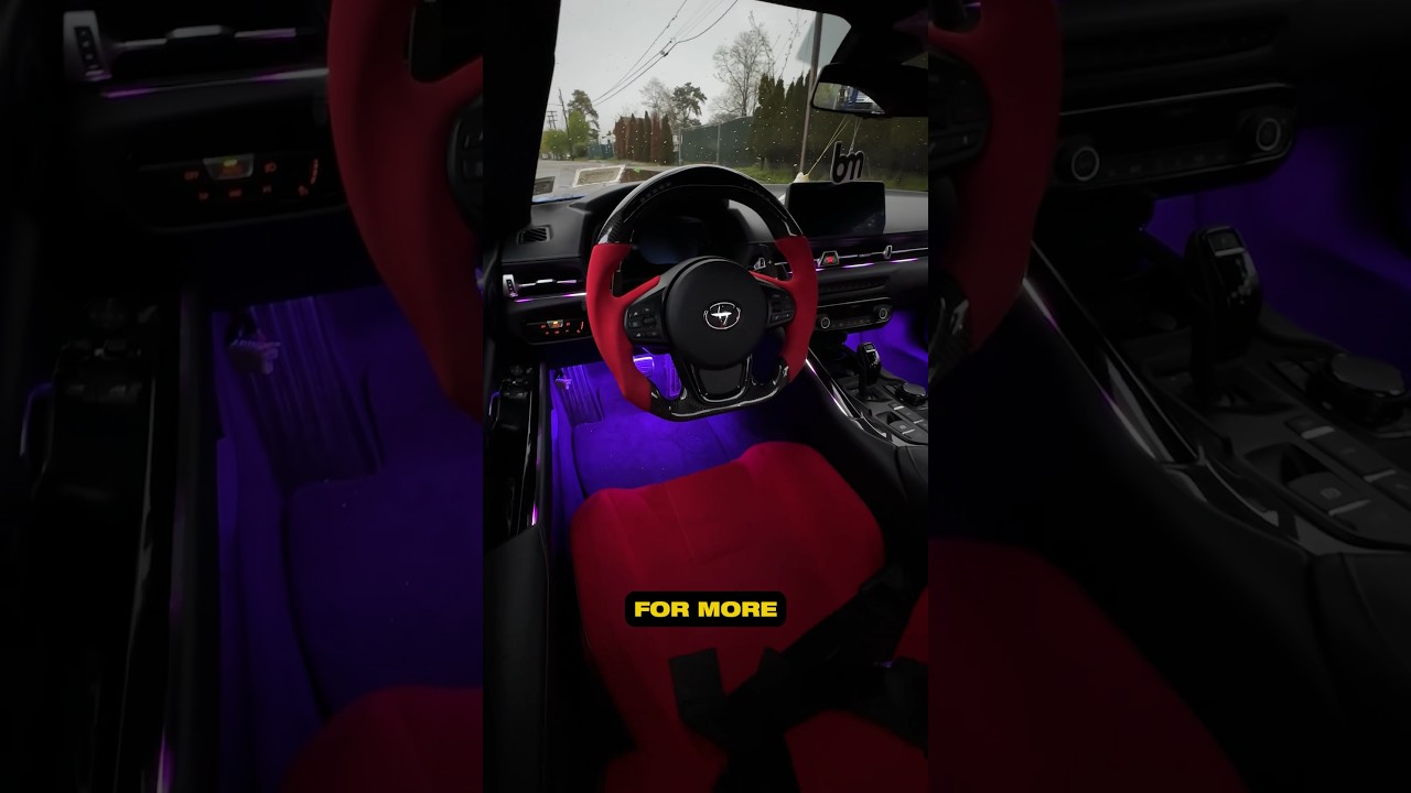 Подсветка Mk5 Supra! #шорты