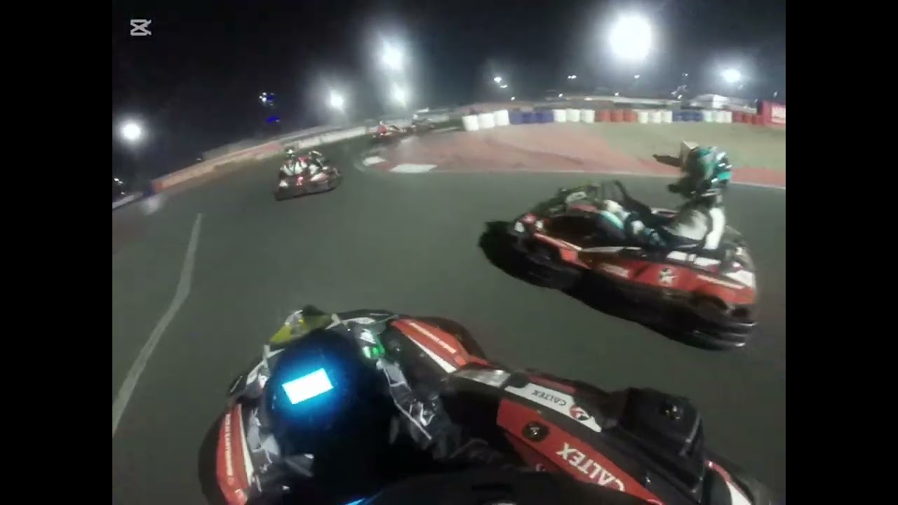 Ironman session at Dubai Kartdrome outdoor circuit.  International circuit Oct 29, 2025