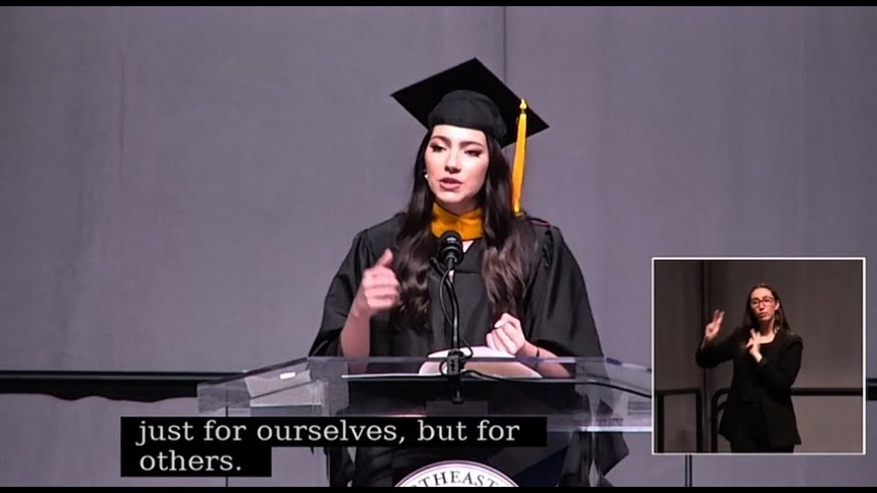 Madison Verdeja’s Powerful Northeastern Graduation Speech | ‘The Beauty of the Unknown’