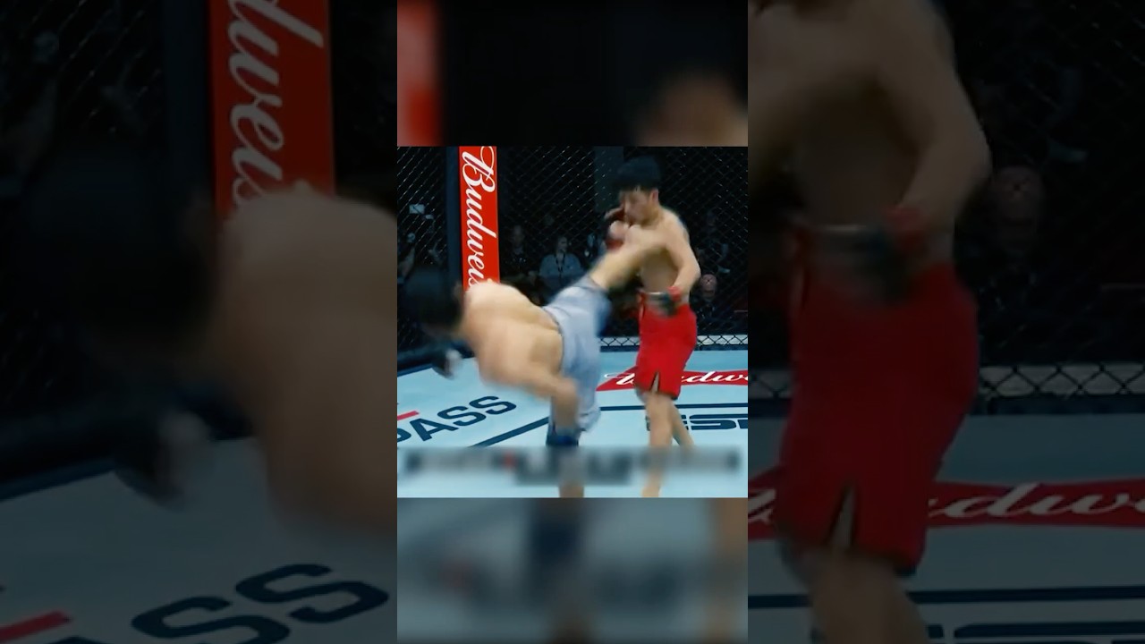Namsrai Batbayar&rsquo;s Back Kick Masterclass Road to UFC Knockout! #mma