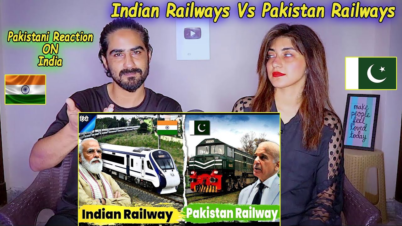 Pakistani Reaction On Indian Railways Vs Pakistan Railways Comparison 2023