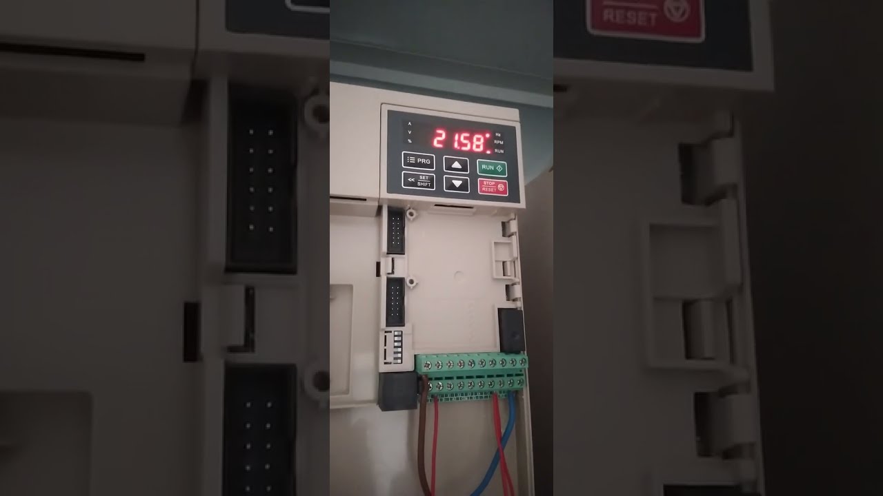 Régulation PID de pression avec Variateur Veichi SI23