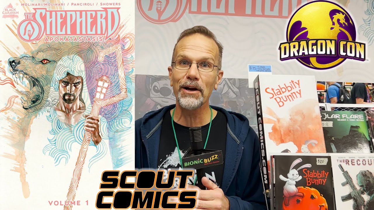 Andrea Lorenzo Molinari from Scout Comics Interview at Dragon Con 2022