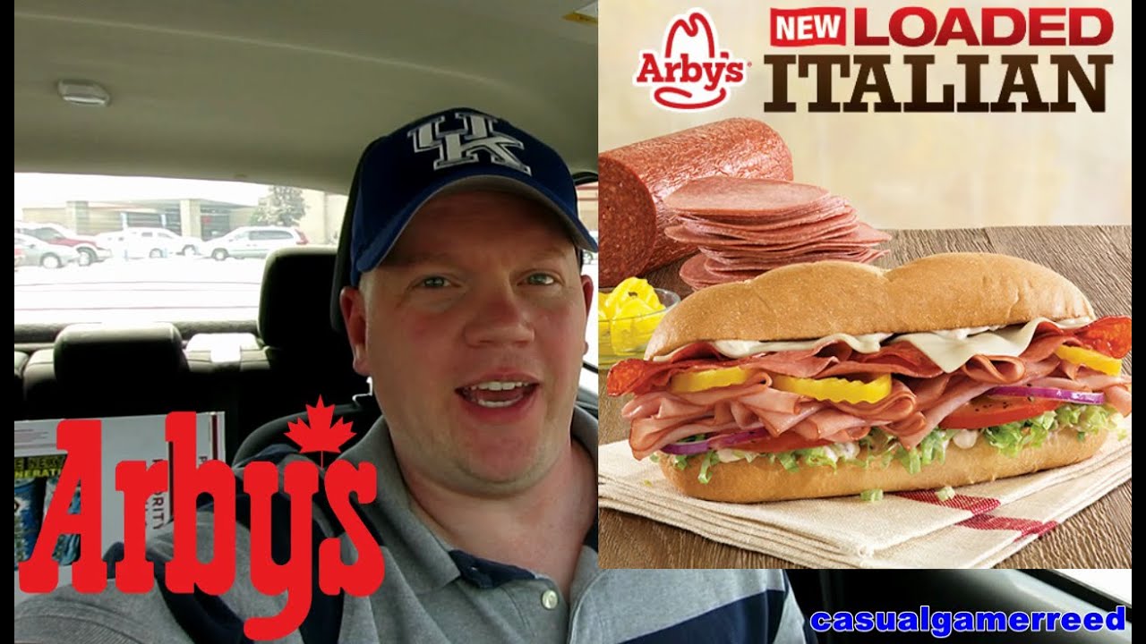 Reed Reviews Arby's Loaded Italian Sandwich