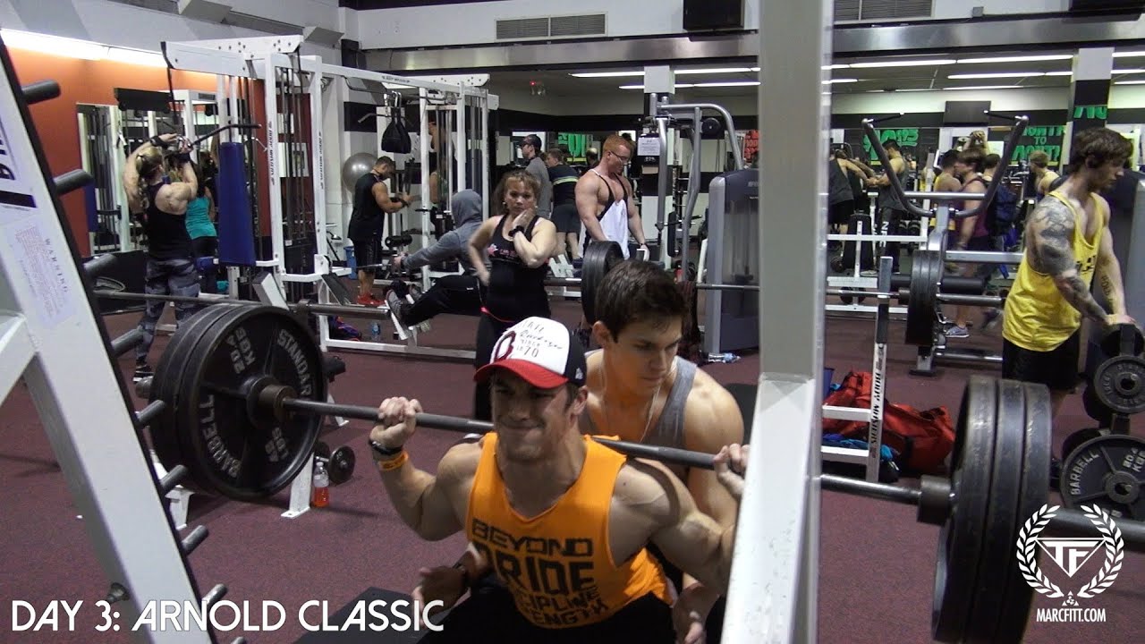 Day 3 - Arnold Classic - Event, Legs & Haircut!