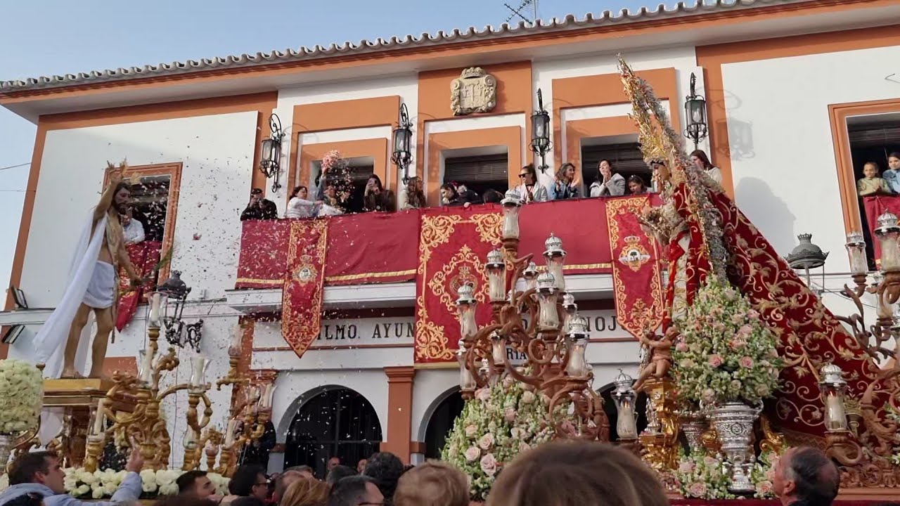 LOS ABRAZOS.— Domingo de Resurrección. Hinojos 2023.