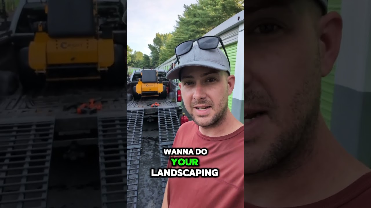 Trailerless Lawn Care Setup Without Ramp Rack