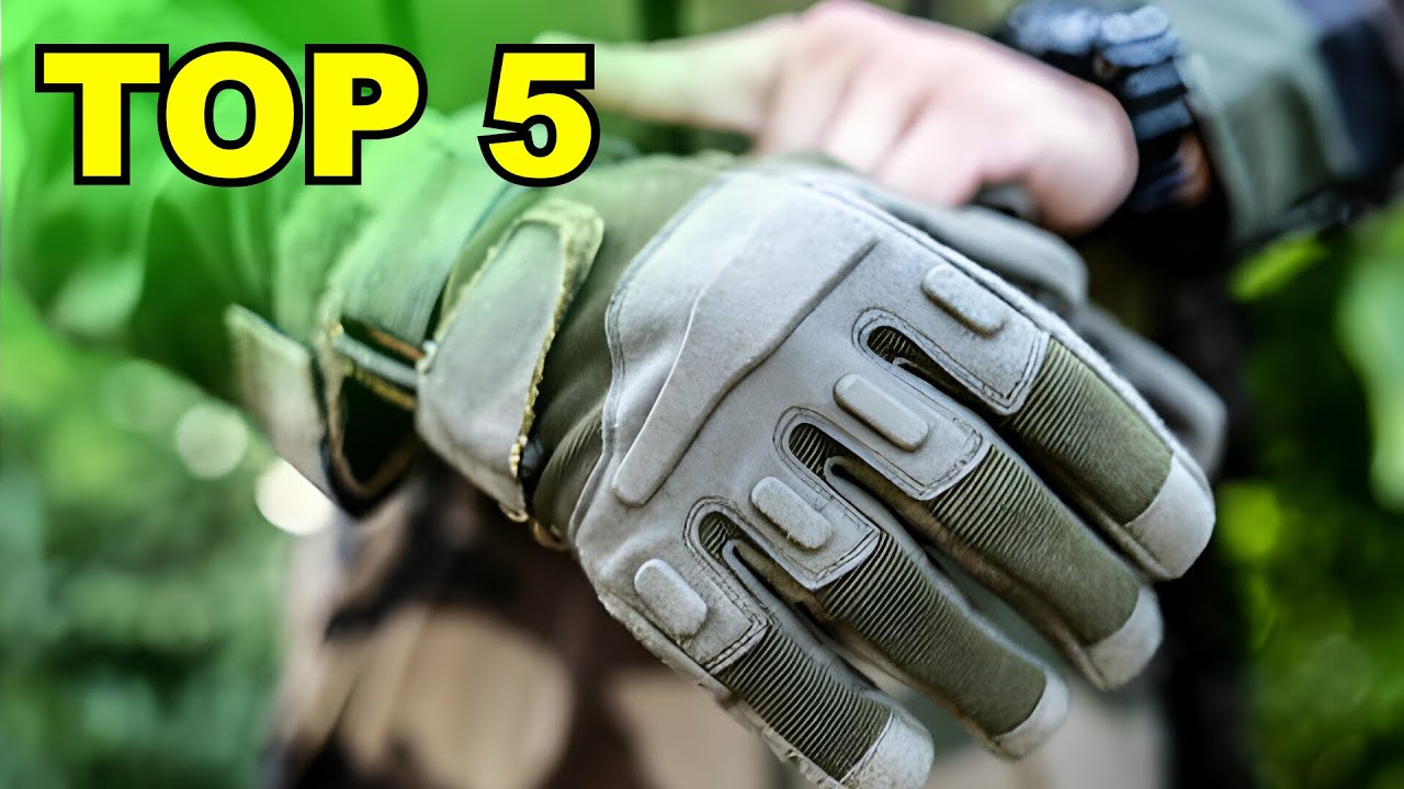 gants tactiques : TOP 5 des meilleurs gants tactiques pour la survie à acheter en 2024