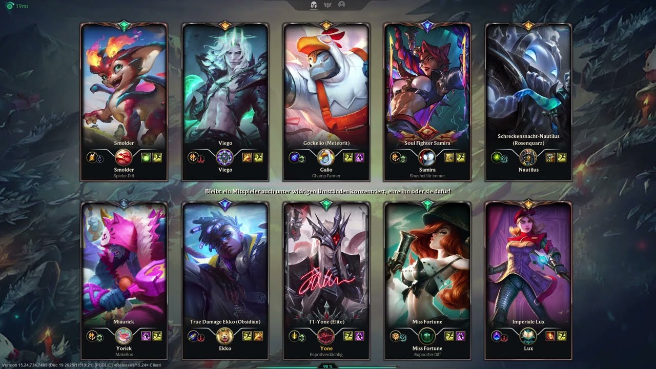Ich habe mit Yone mid ranked gecarryt