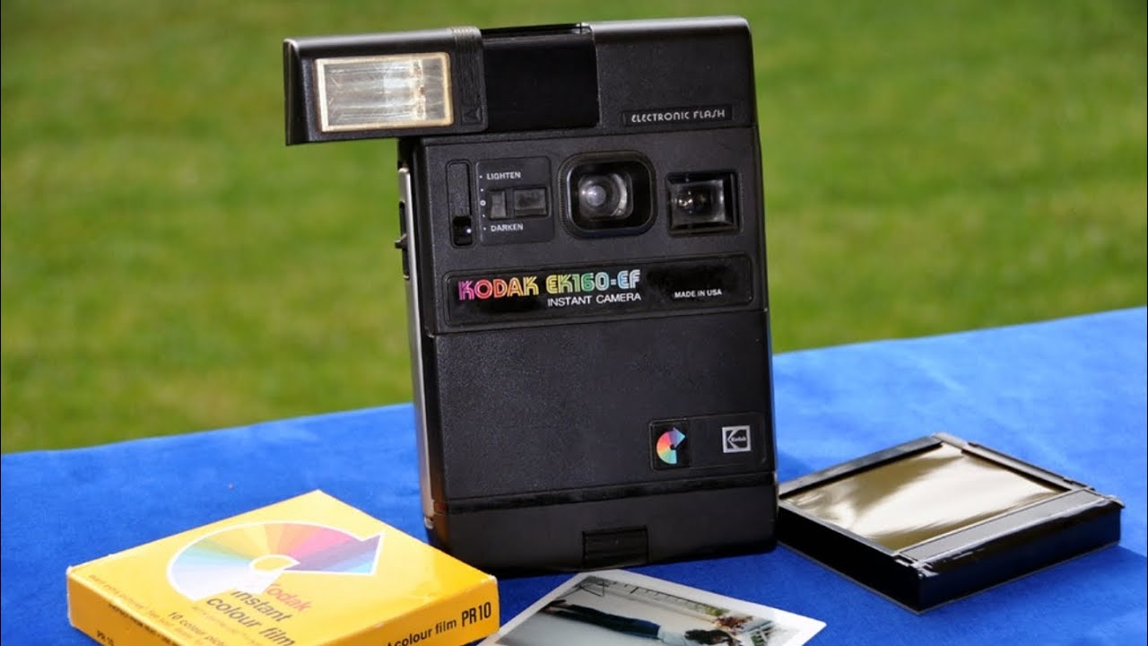 How to disassemble Kodak EK160-EF (opening Kodak from 1979 )