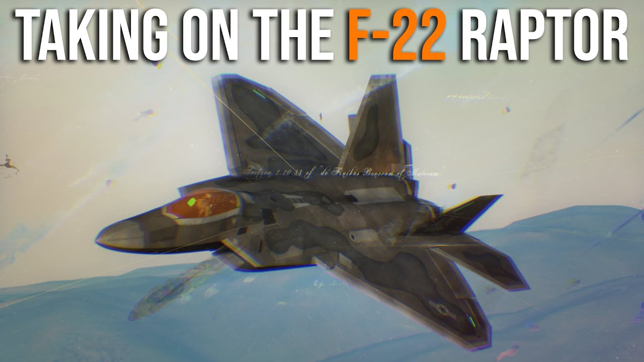 North Korean Mig-29 Fulcrum Vs F-22 Raptor BVR Engagement | Digital Combat Simulator | DCS |