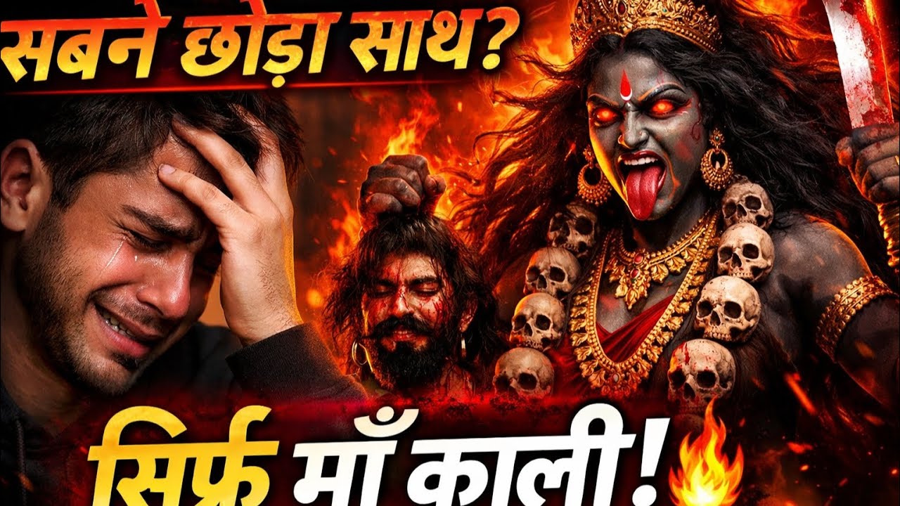 सबने छोड़ा साथ? सिर्फ माँ काली ही हैं सच्चा सहारा! 😢🔥