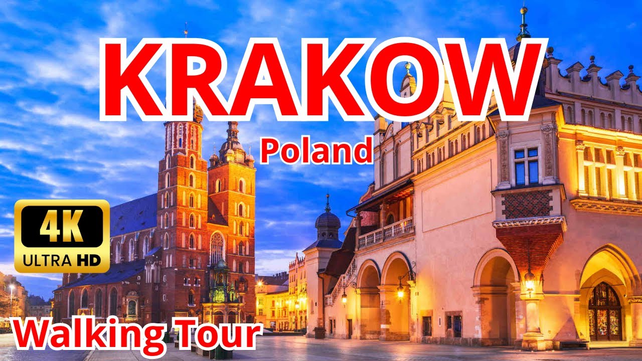 Krakow, Poland 🇵🇱 Walking Tour | 2023 | 4K | Travel Without Words