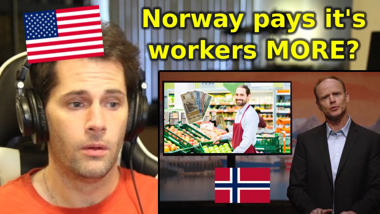 American Reacts to Sånn er Norge - Rich and Equal | Part 1