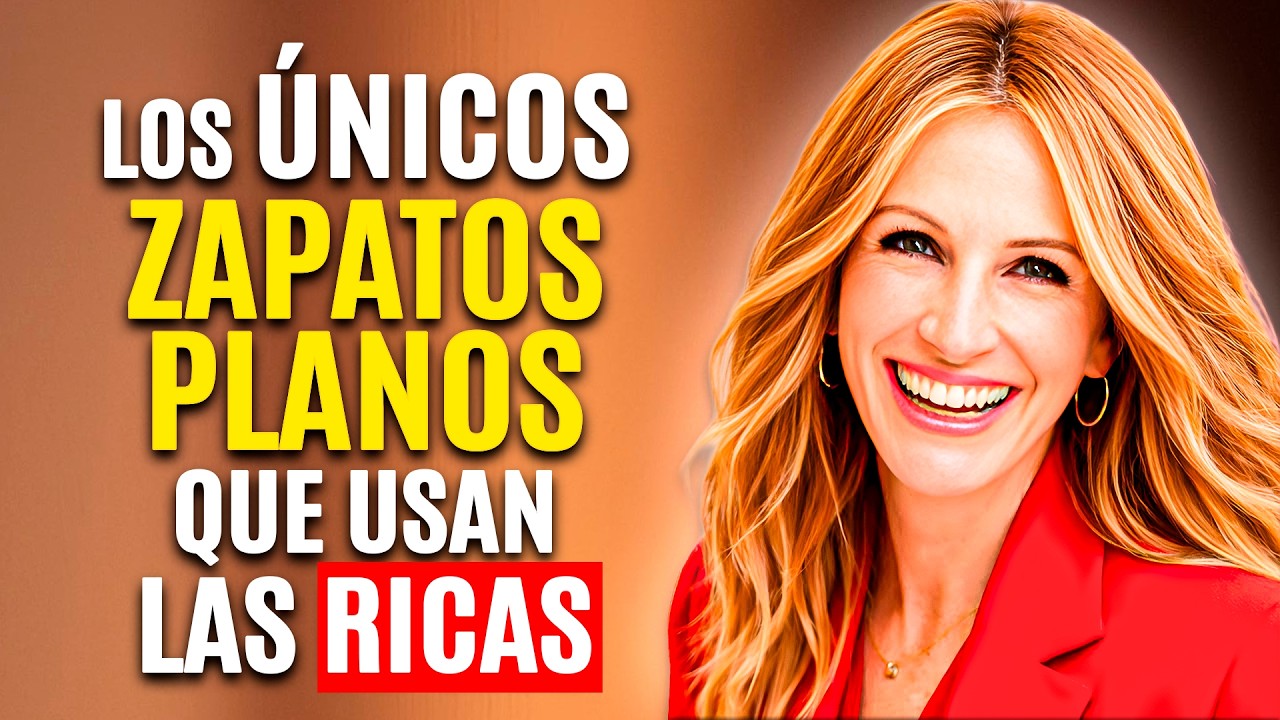 7 ZAPATOS PLANOS y Elegantes Que Te Hacen Ver RICA al Instante a Los 60+