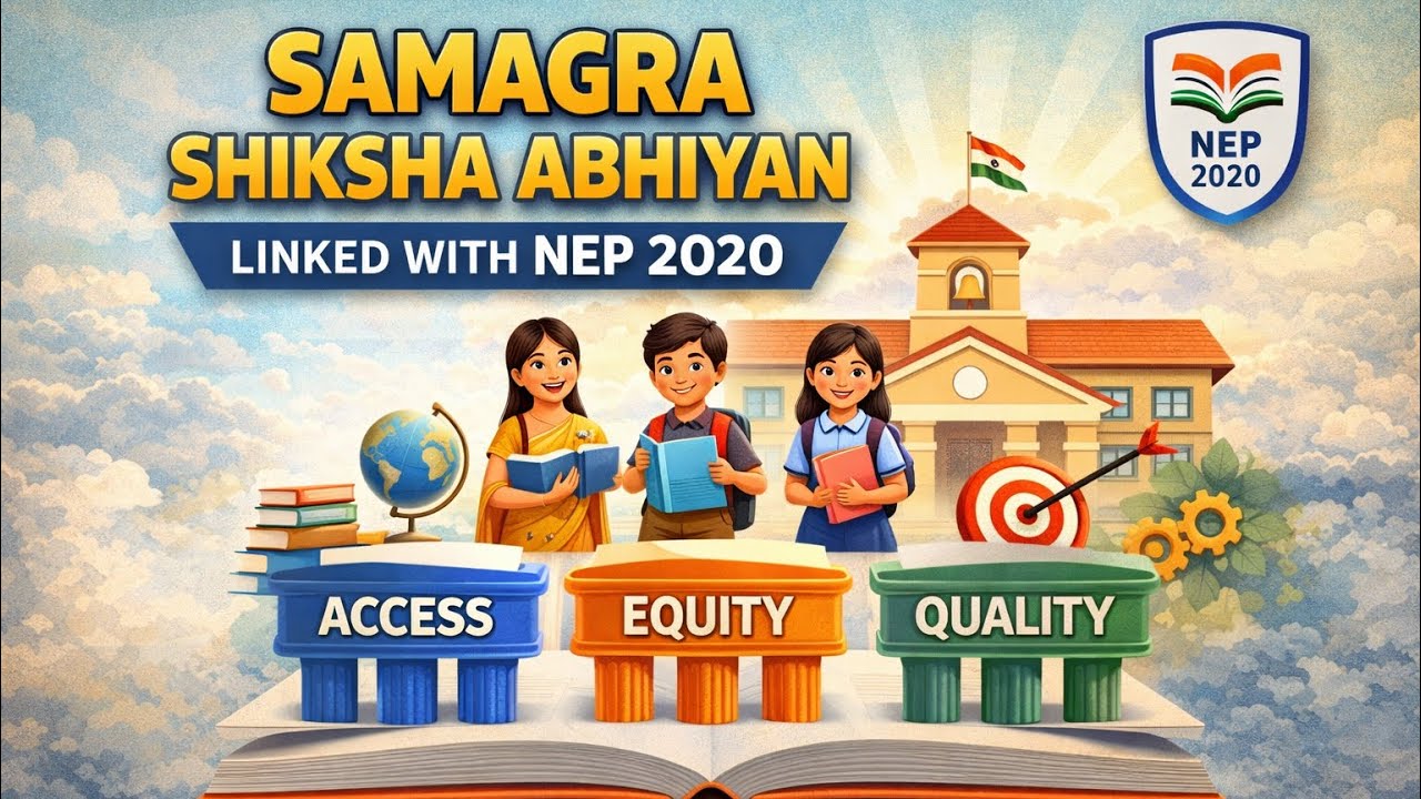 Samagra Shiksha Abhiyan 2018 | UPSC, UGC NET &State PCS | Objectives & NEP 2020 | The Education Park