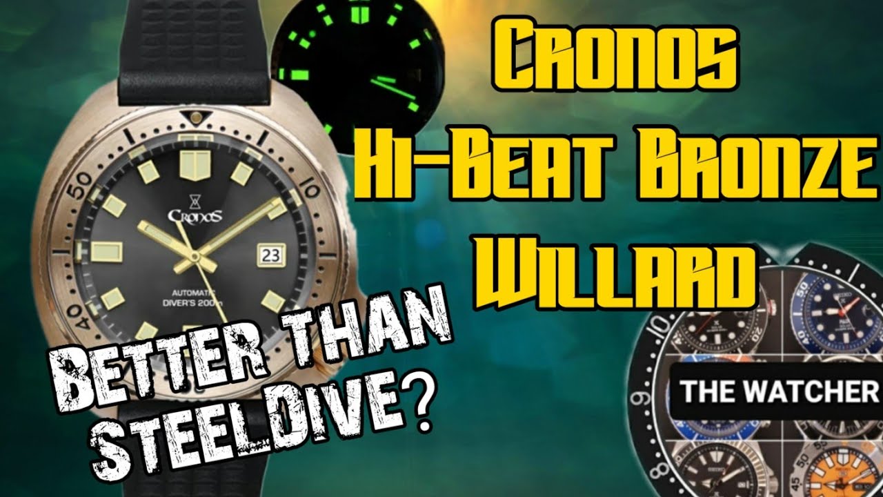 ⭐Cronos L6006 Bronze Hi-Beat 6105 Willard ⭐- Best bronze diver under $200?🤔 | The Watcher