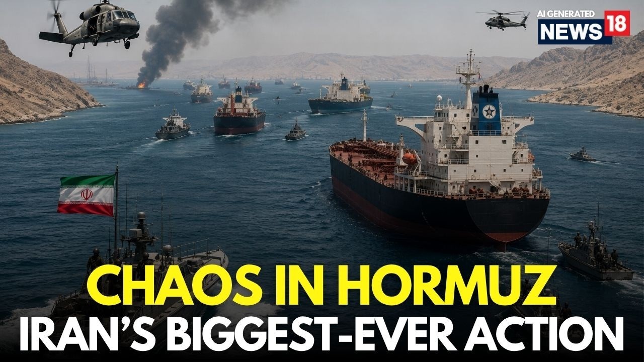 Iran News LIVE | Iran Seizes Ships In Strait Of Hormuz Amid Blockade | Trump Iran War News | N18G