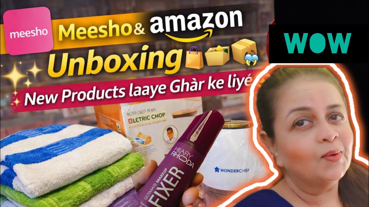 🛍️ Meesho & Amazon Unboxing 🛍️ !! Kya Quality Nikli ?? 😱 Honest Review!! Daily vlog !!