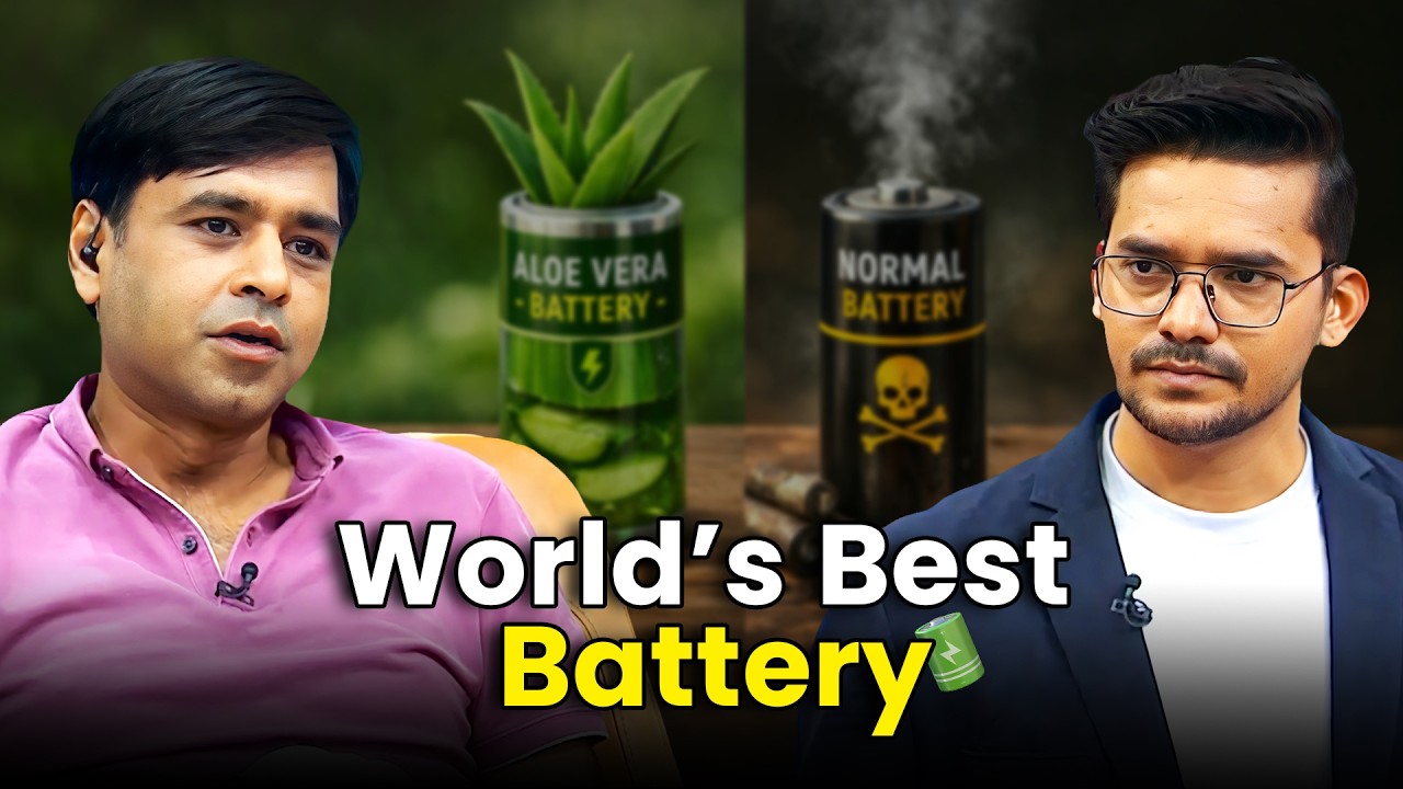 The Best Battery In The World 😱 | Bharat Ke Super Founders | Business Show 2026 #trendingvideo