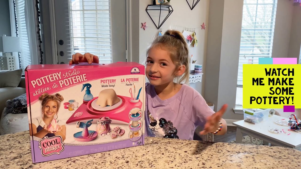 Come watch me make some Pottery with my Pottery Studio from Cool Maker!