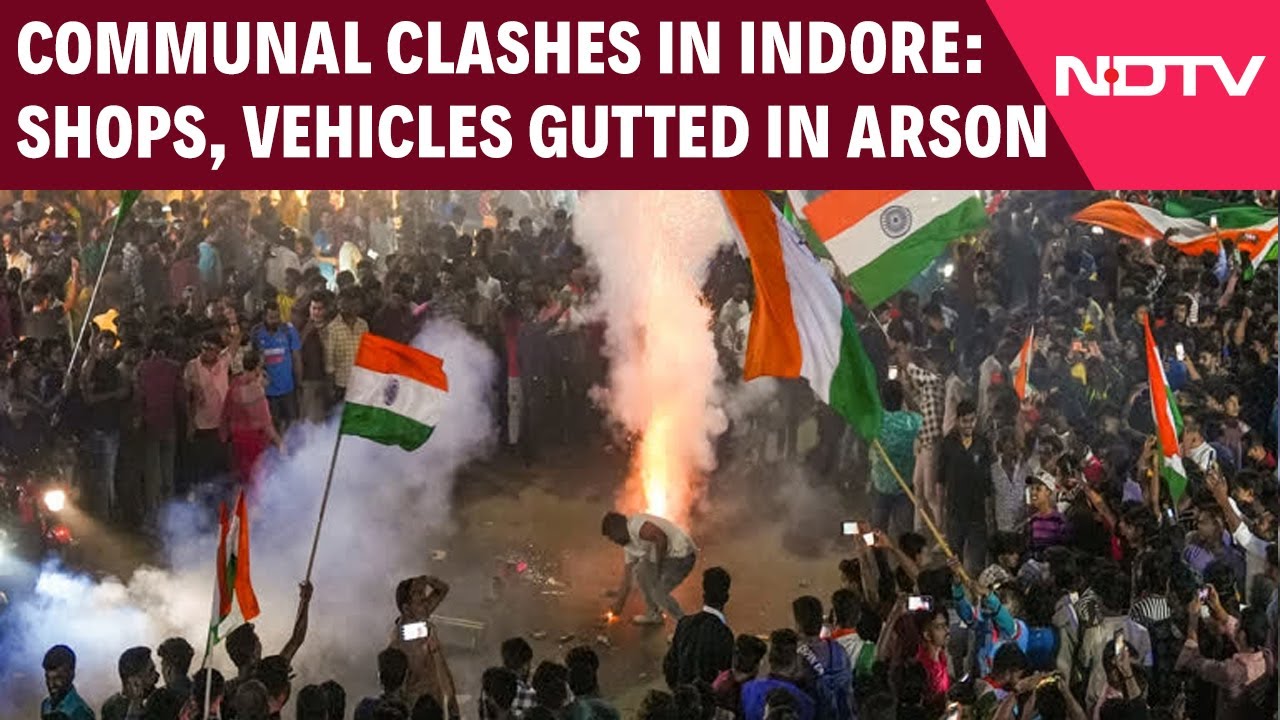 Communal Clashes MP | Clashes Erupt In Indore After Stone-Pelting At Rally Celebrating India's Win