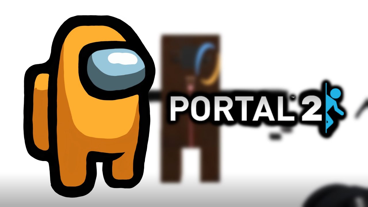 Portal 2 | Custom Map Walkthrough | Amogus boss fight - (By Sir Pootsman)
