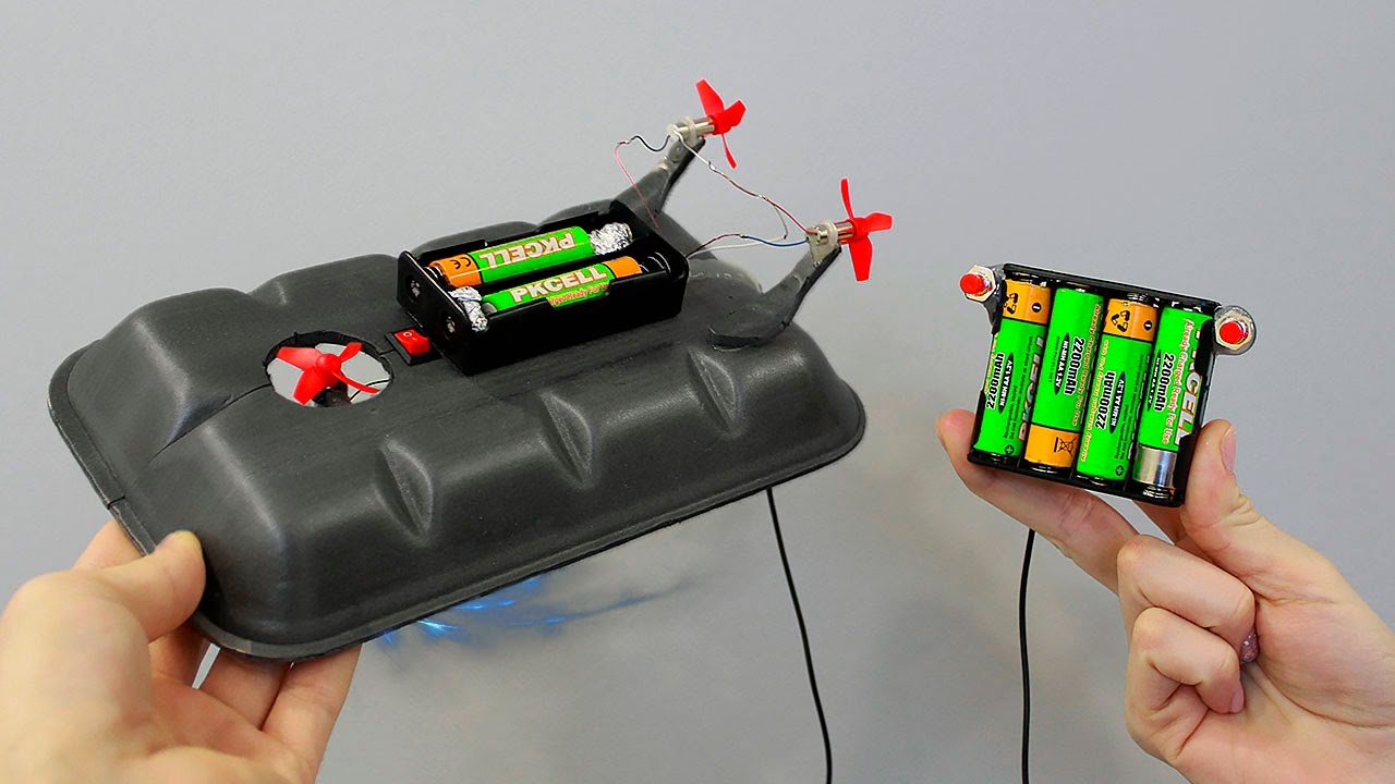 How to make a Mini Hovercraft at Home