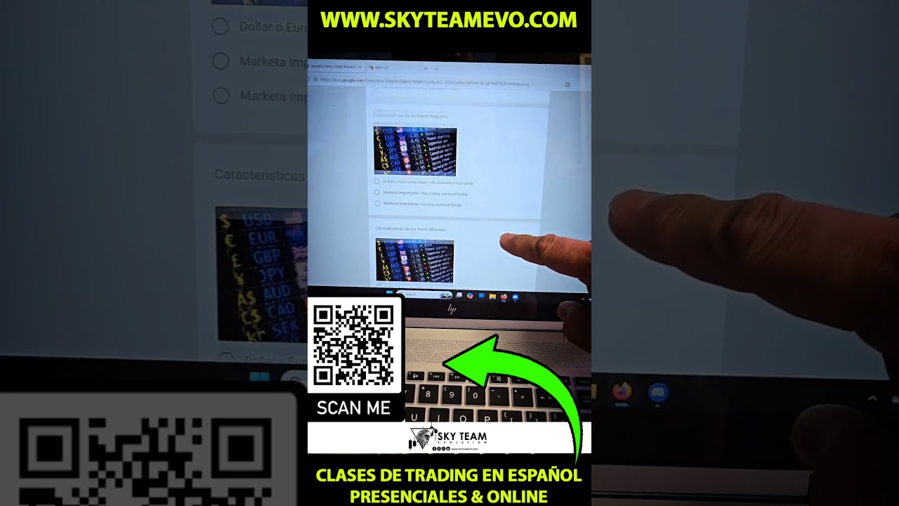 Hoy toco examen 🤗#skyteamevolution #clasesdetrading #TraderLatino