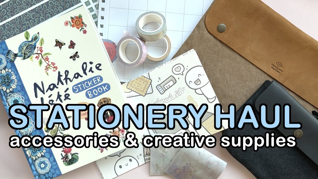 January 2026 Stationery Haul | Sterling Ink, Traveler’s Company, Esterbrook, Laurel Denise & More