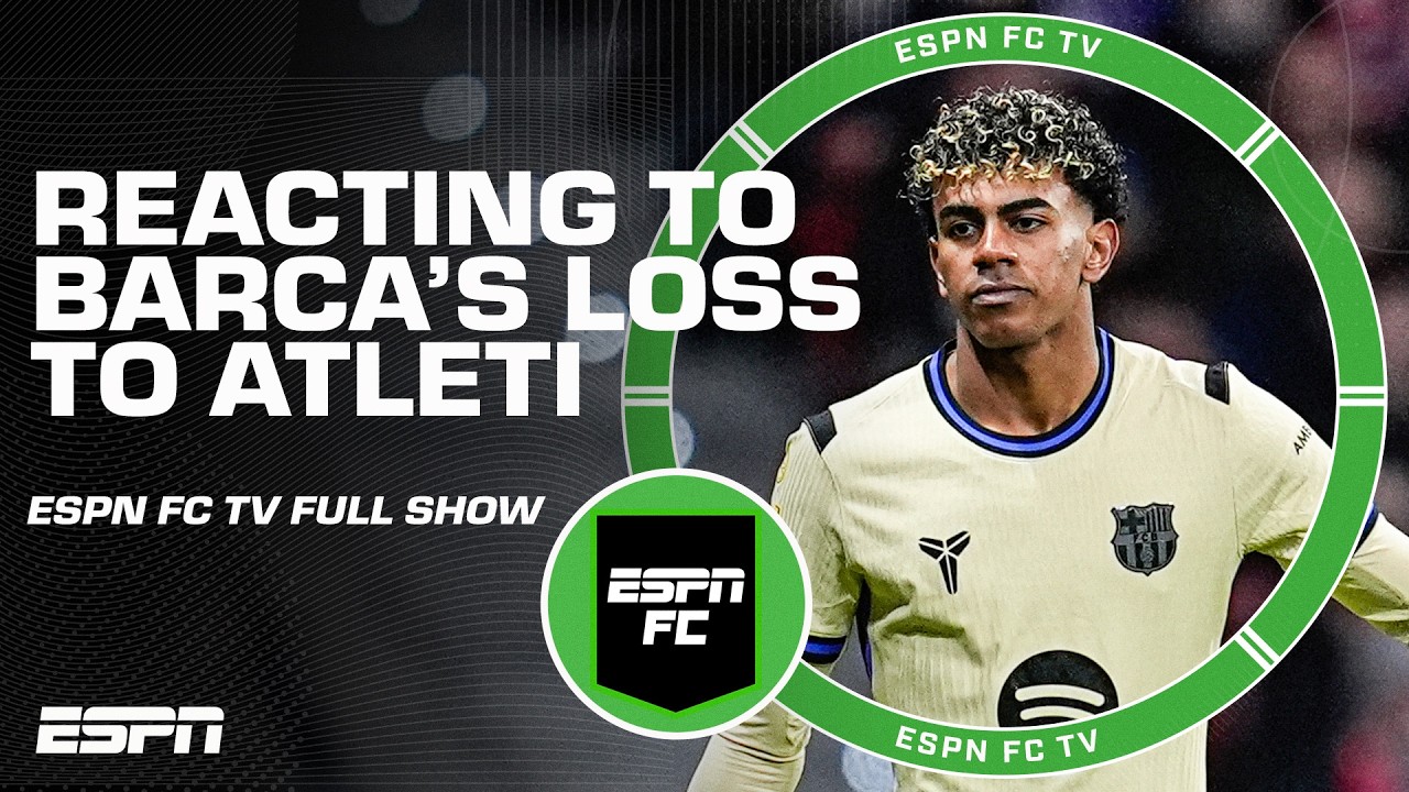 Copa del Rey Reaction 😮 Are Barcelona’s hopes of a quadruple over? | ESPN FC
