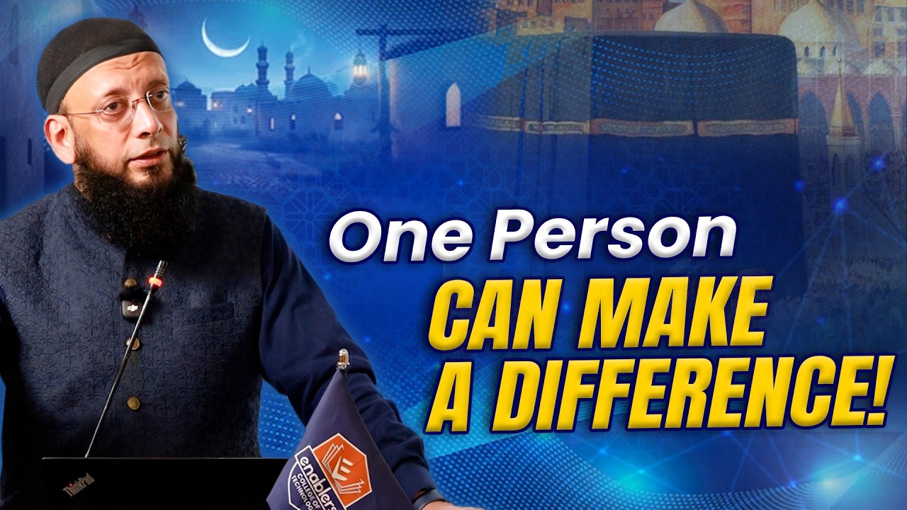 One Person Can Make a Difference!