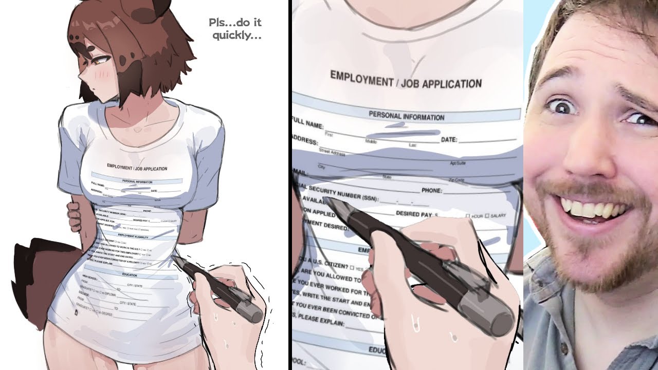 THE ONLY WAY TO GET ANIME FANS TO FILL OUT A JOB APPLICATION - Anime Memes