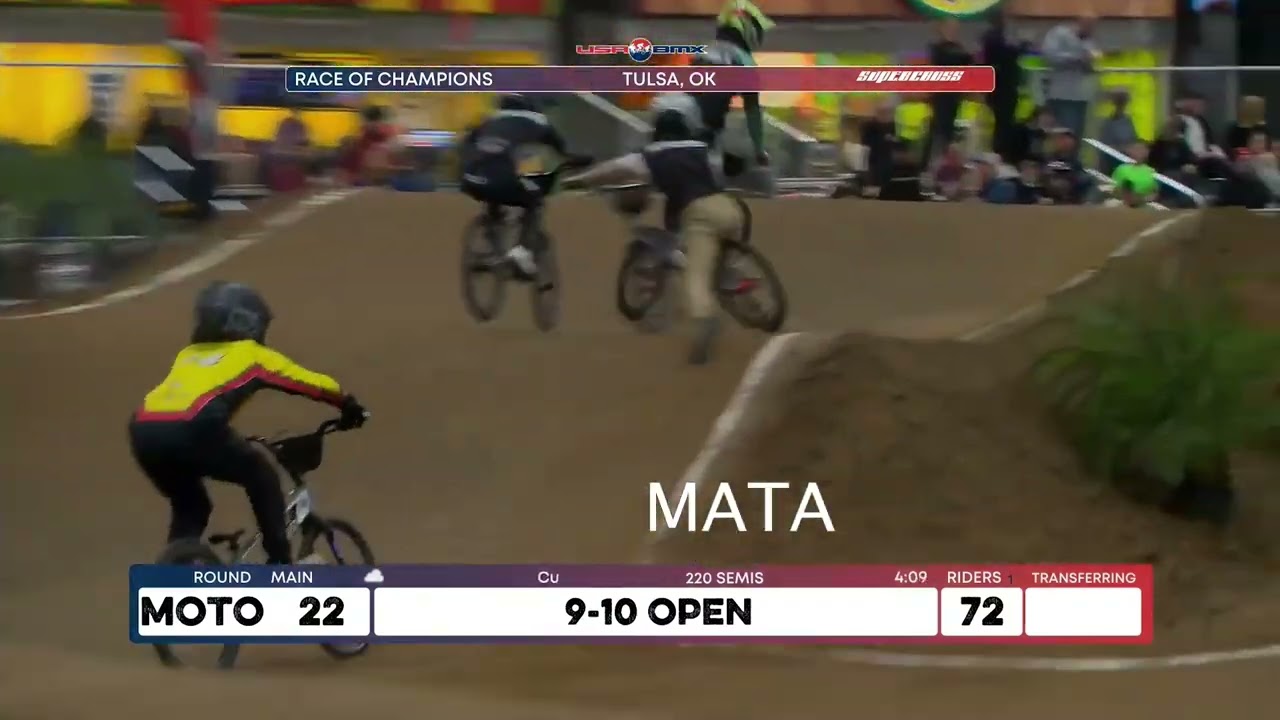 2025 USA BMX Race of Champions Day: Mata came off his bike