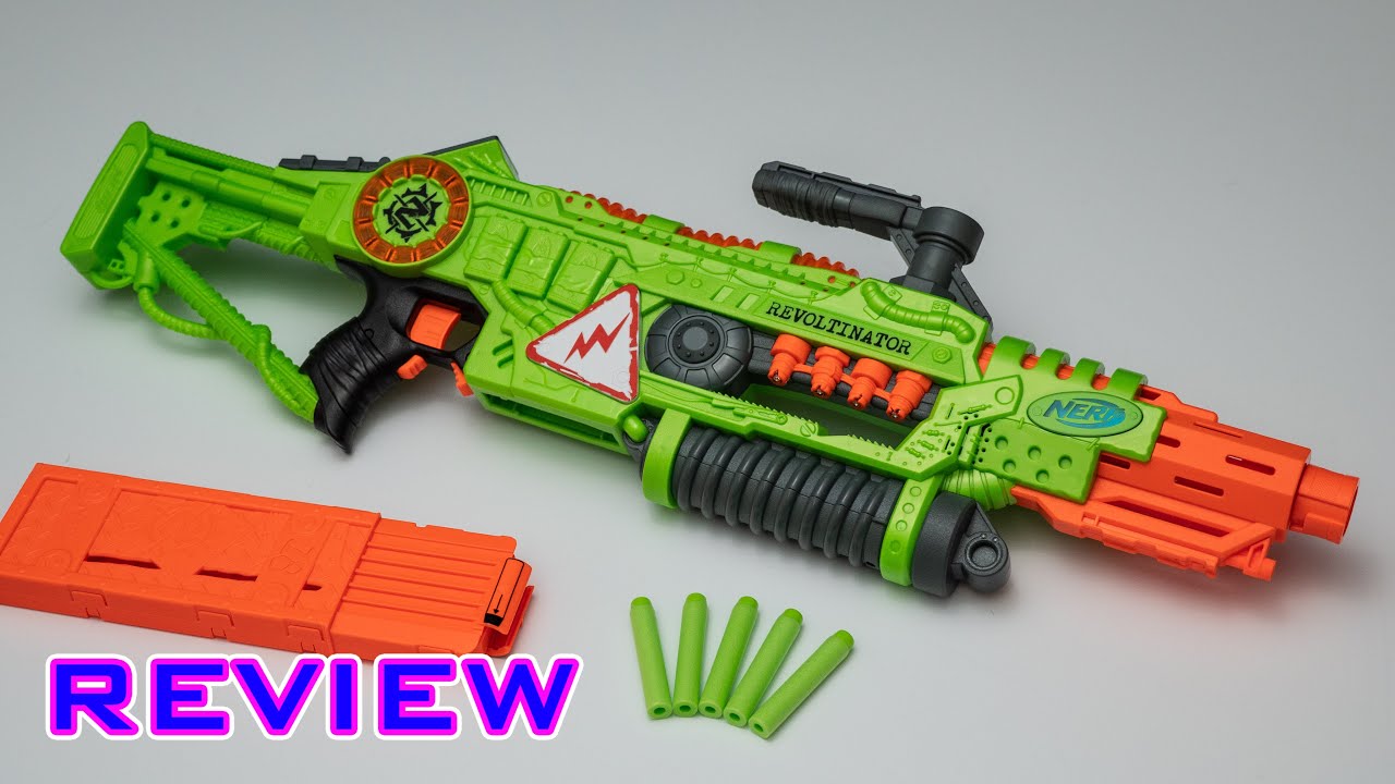 [ОБЗОР] Nerf Zombie Strike Revoltinator
