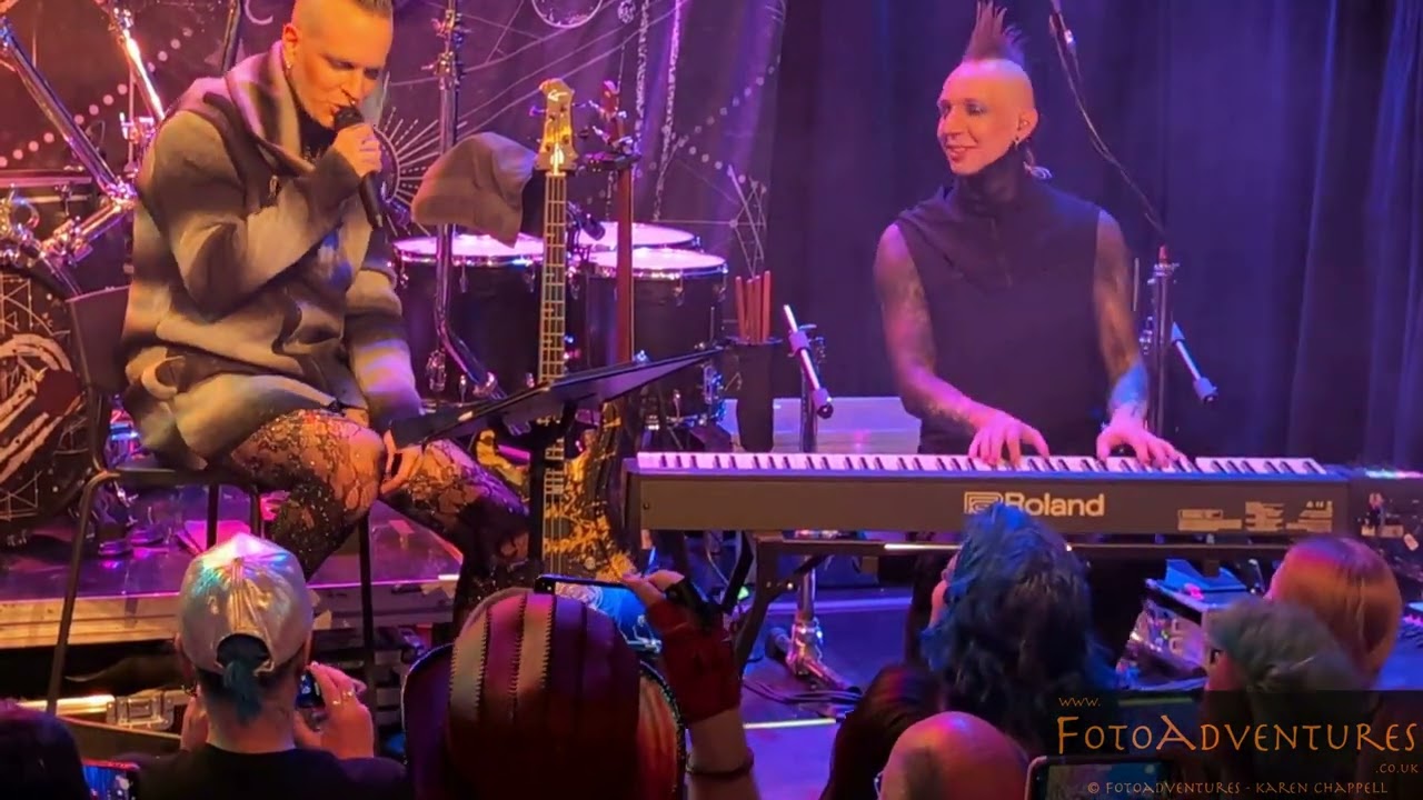 Lord Of The Lost Acoustic set - Lordi Hard Rock Hallelujah - ESC Hits Malmo Babel Sweden 10/05/24