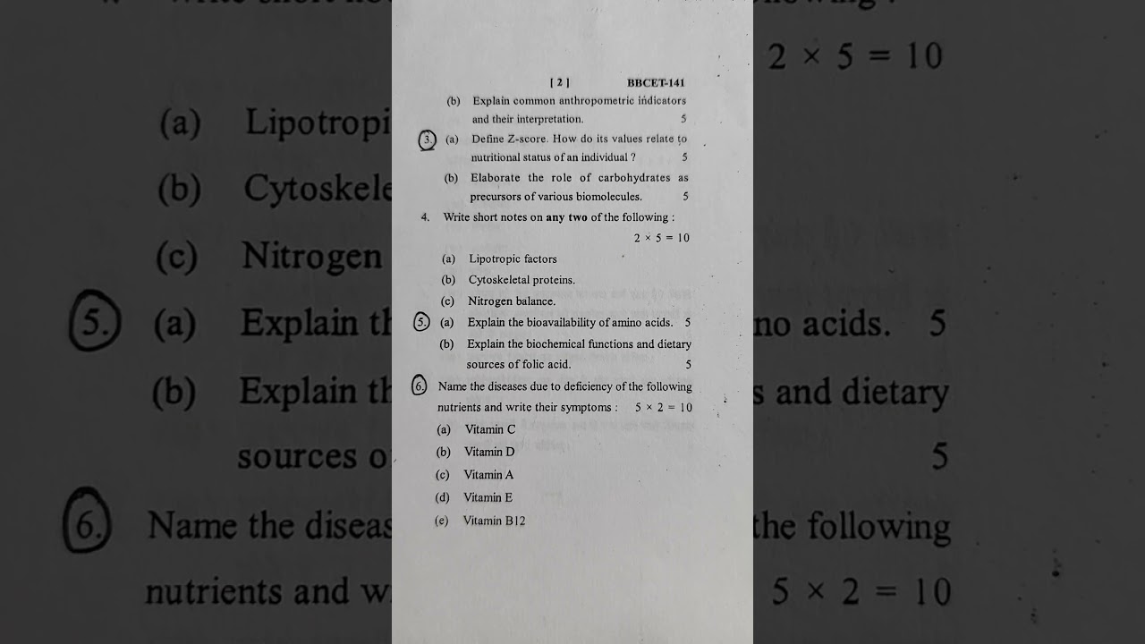 IGNOU, BBCET-141: June 2024, question paper