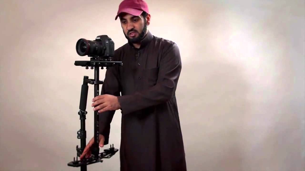 أداة ستدي كام لمنع اهتزاز التصوير - وزن وضبط Steady cam - YouTube