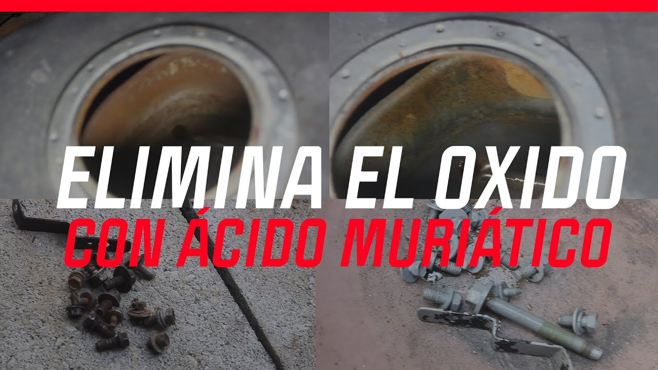 Como remover el óxido del tanque de gasolina