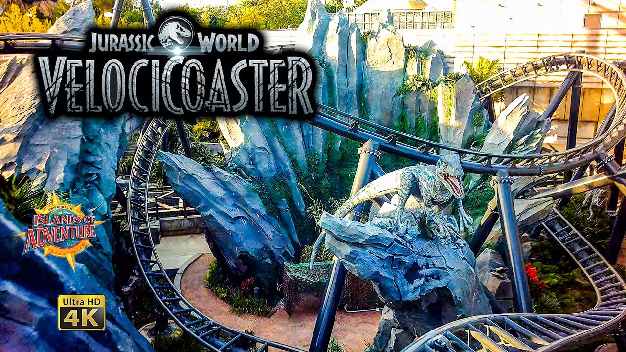 2024 Velocicoaster Front Seat On Ride 4K POV Islands of Adventure Universal Orlando