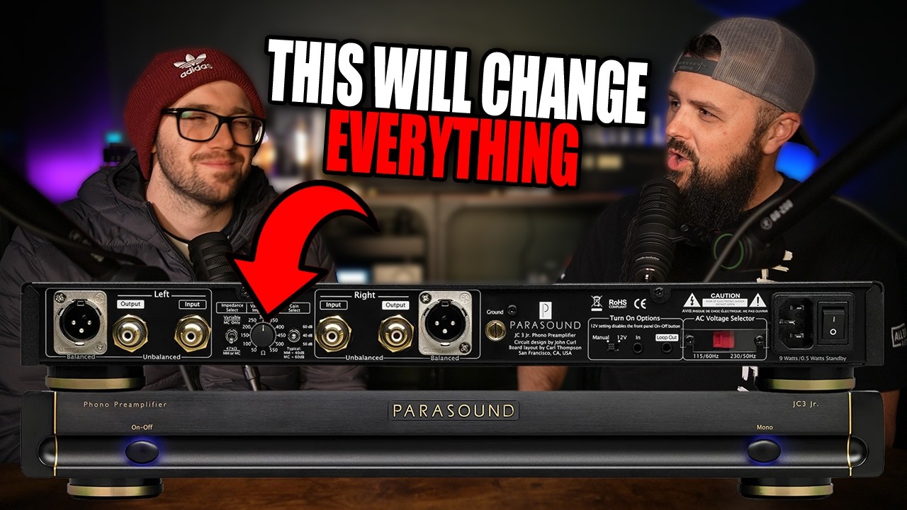 The Best AUDIOPHILE Upgrade for a Turntable | Parasound JC3jr Phono Preamp