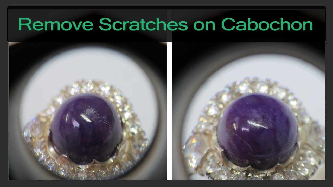 Remove Scratches on Cabochon