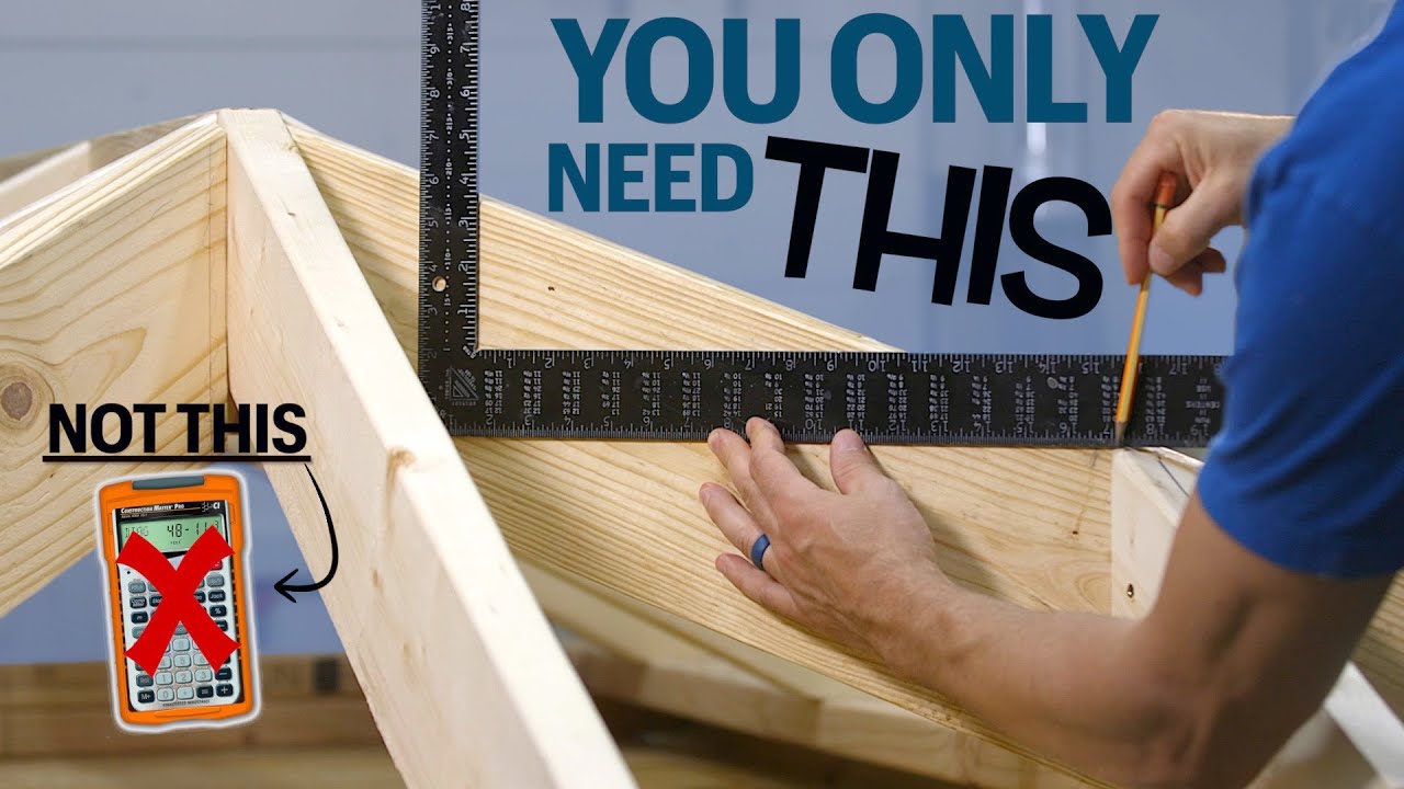 How To Use A Framing Square To Build A Roof