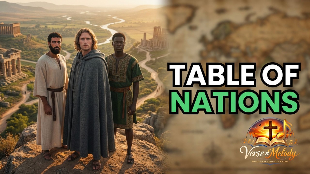From Three Sons to 70+ Nations | The Genesis 10 Family Tree | Verse n Melody