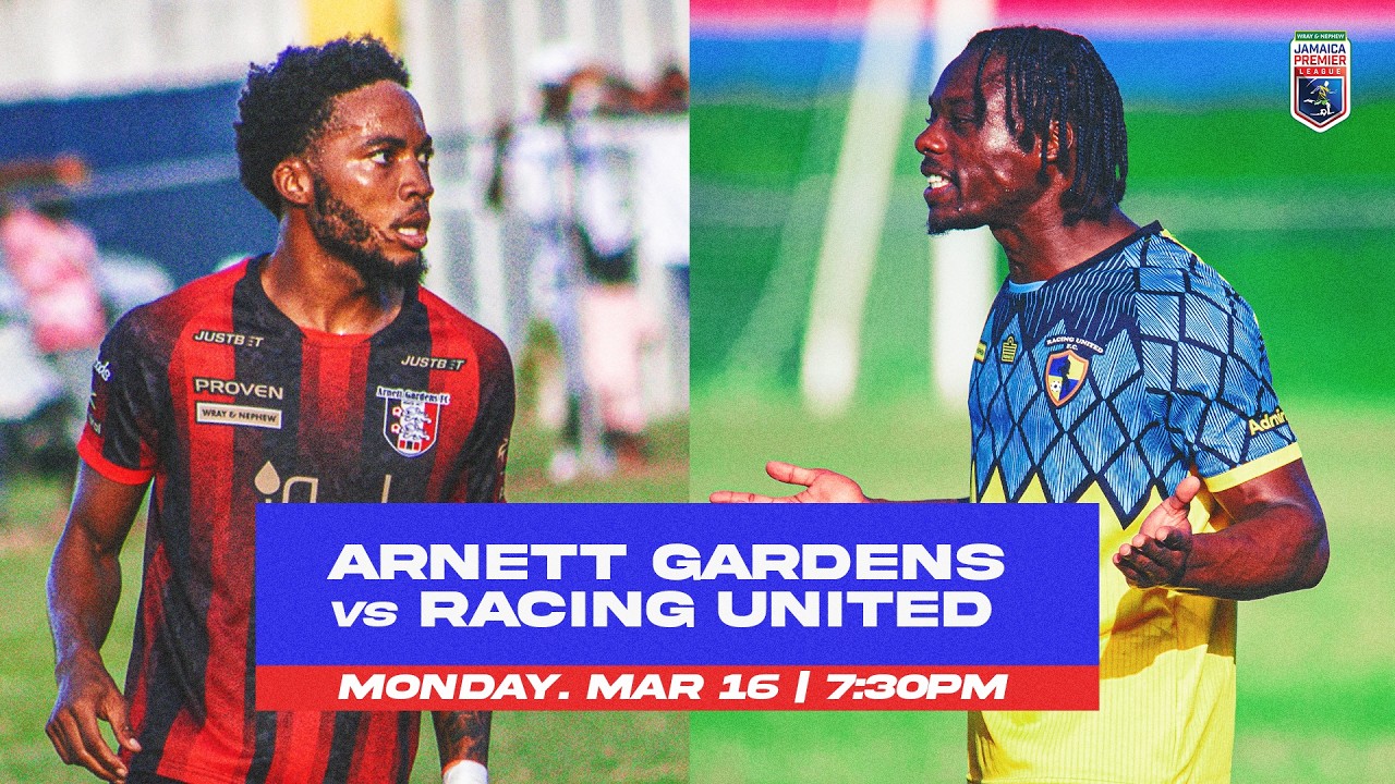 LIVE: Arnett Gardens FC vs Racing Utd | Jamaica Premier League Game Week 27