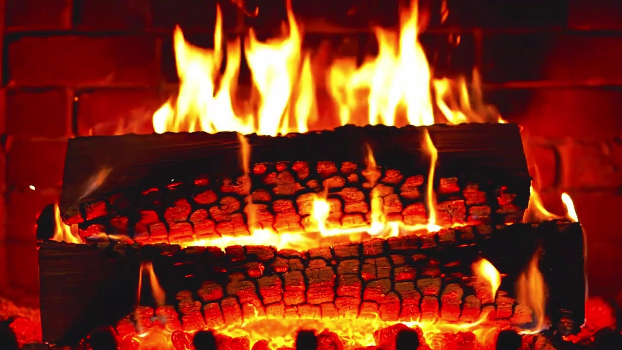 🔥 Fireplace Ambience 4K | Perfect Background for Studying & Working
