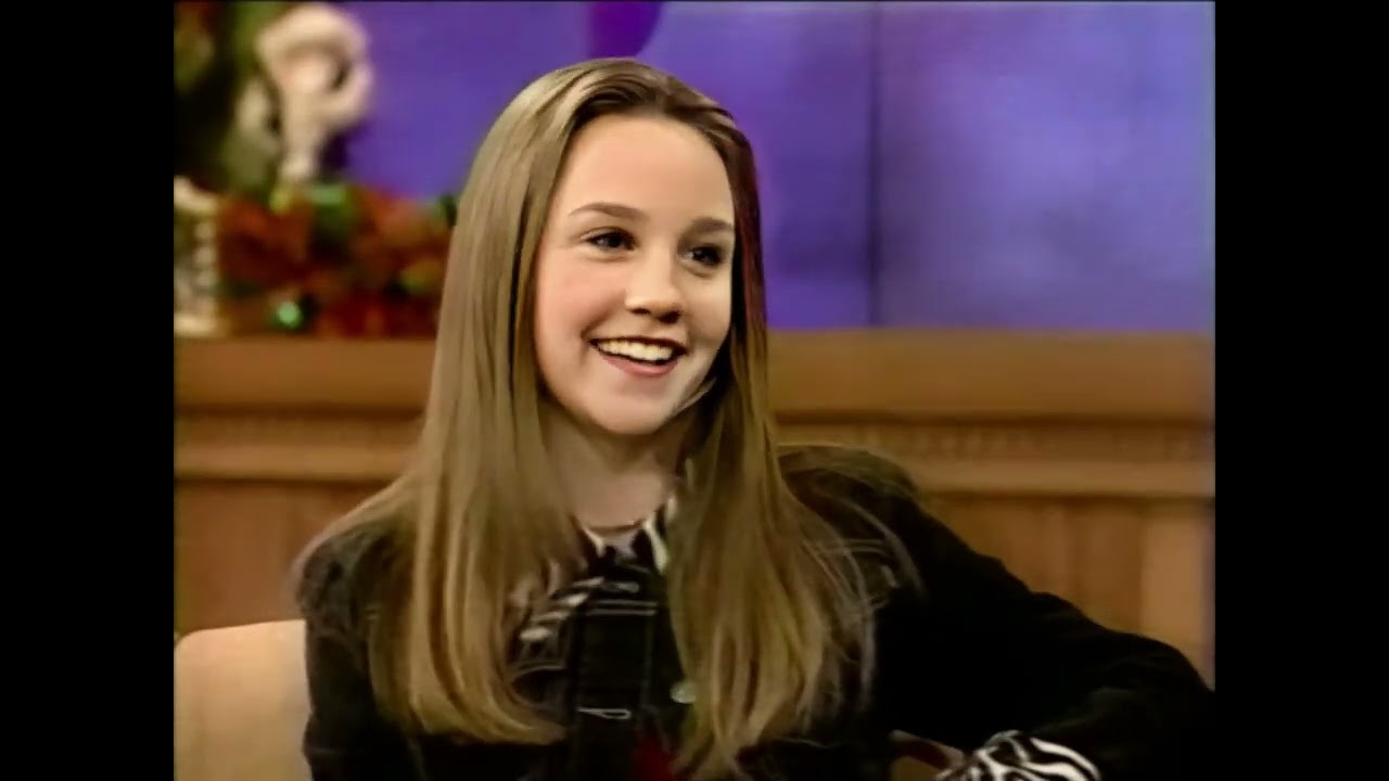 Amanda Bynes on the Donny & Marie Show - 2000 - Julie Scardina from Busch Gardens Sea World
